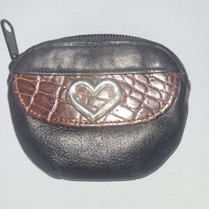 Brighton leather small coin purse wallet